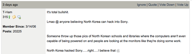 Illustration for article titled Meet the Sony Hack Truthers